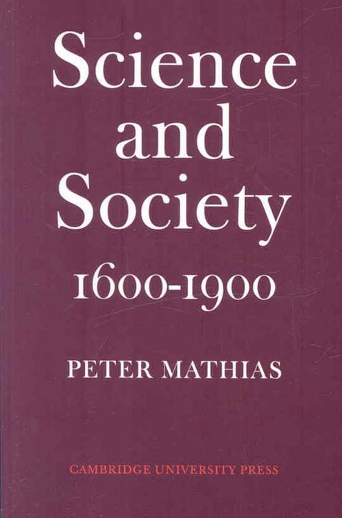 Produktbild: Science and Society 1600 1900
