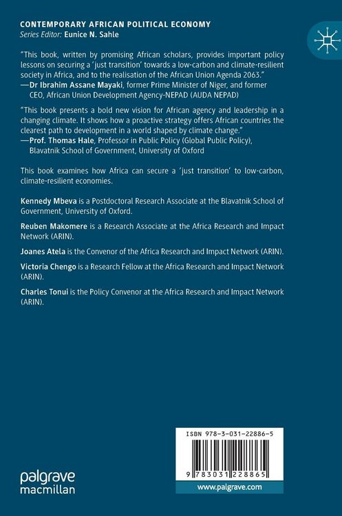 Produktbild: Africa&rsquo;s Right to Development in a Climate-Constrained World