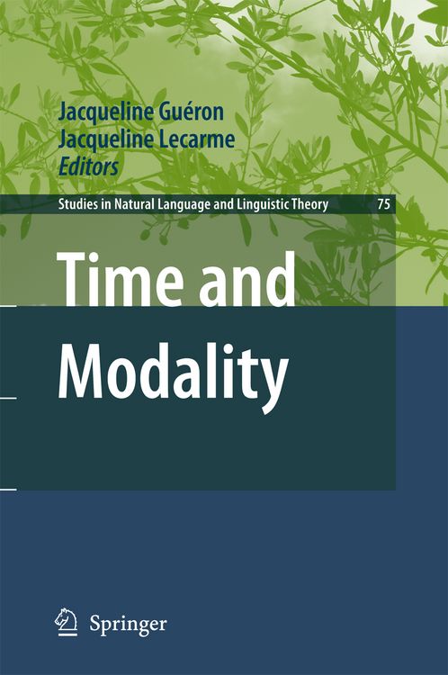 Produktbild: Time and Modality
