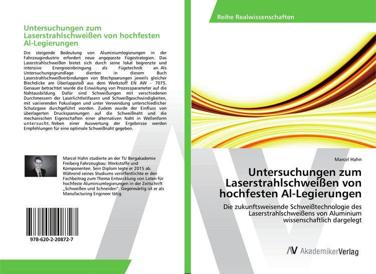 Produktbild: Untersuchungen zum Laserstrahlschwei&szlig;en von hochfesten Al-Legierungen