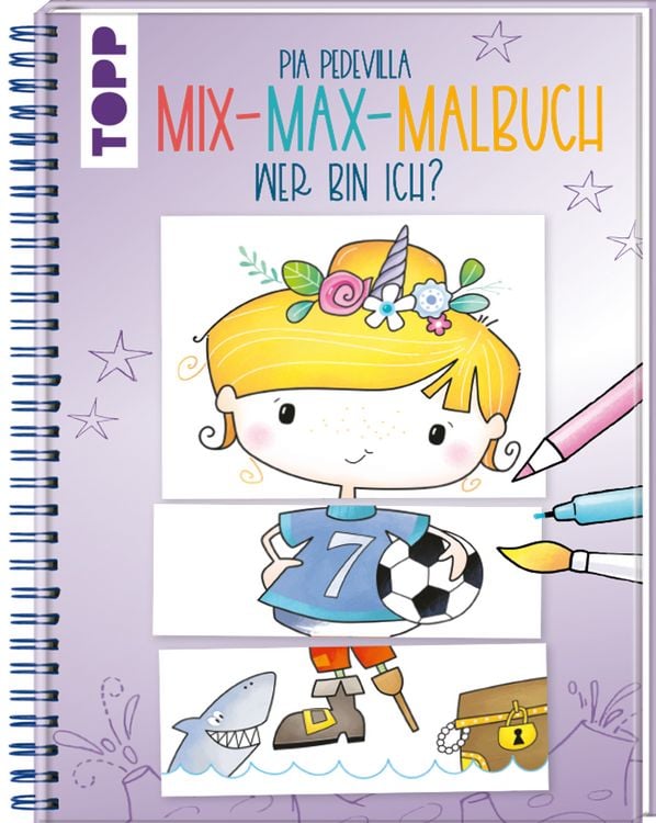 Produktbild: Mix-Max-Malbuch Wer bin ich?