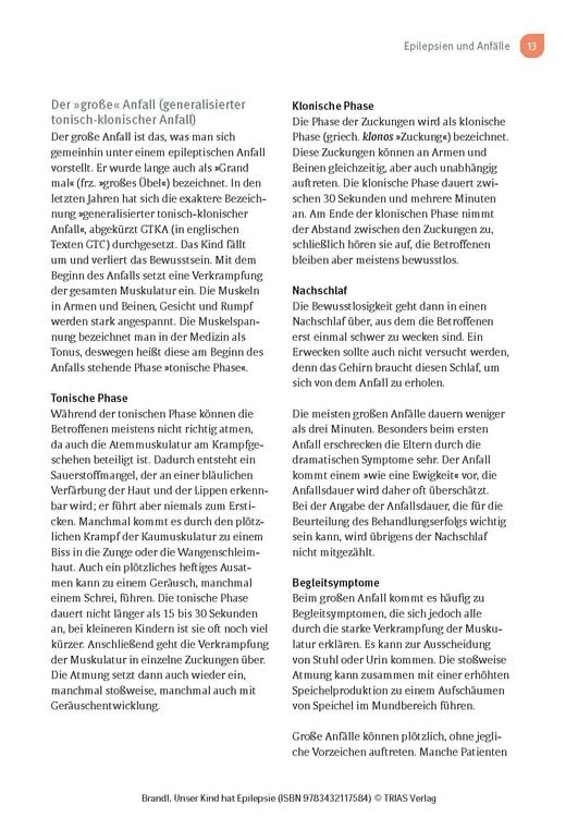 Produktbild: Unser Kind hat Epilepsie