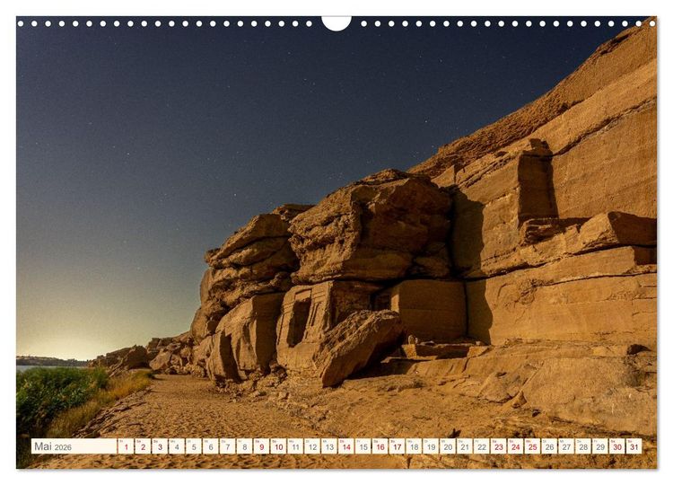 Produktbild: Pharaonisches &Auml;gypten (Wandkalender 2026 DIN A3 quer), CALVENDO Monatskalender
