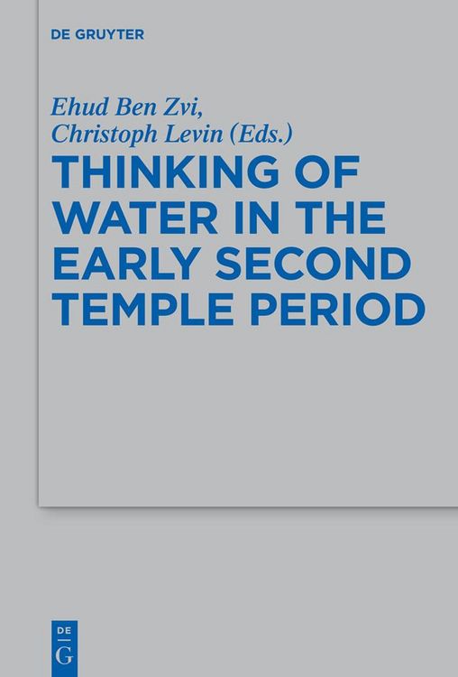 Produktbild: Thinking of Water in the Early Second Temple Period
