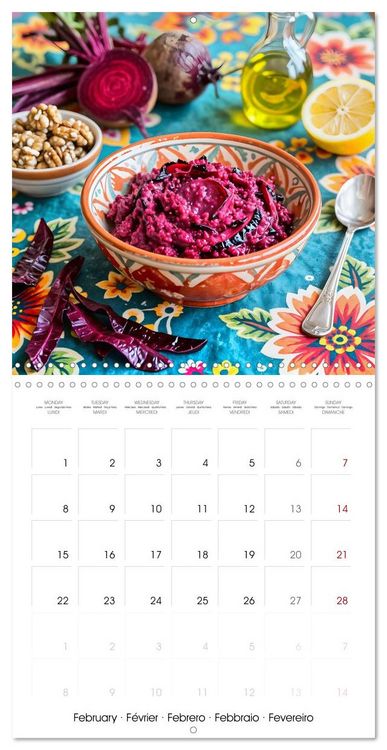 Produktbild: Zero Waste Pesto - From Scraps to Color &ndash; Vibrant Kitchen Magic (Wall Calendar 2027 12 &times; 12 Inch) CALVENDO 12 Month Wall Calendar