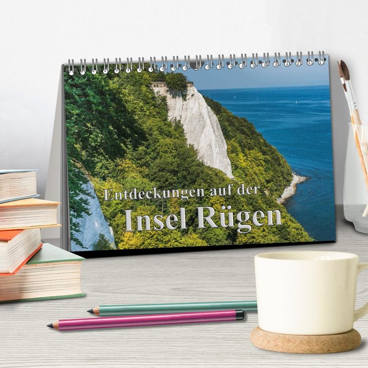 Produktbild: Entdeckungen auf der Insel R&uuml;gen (Tischkalender 2026 DIN A5 quer), CALVENDO Monatskalender