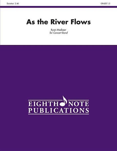 Produktbild: Meeboer, R: As the River Flows