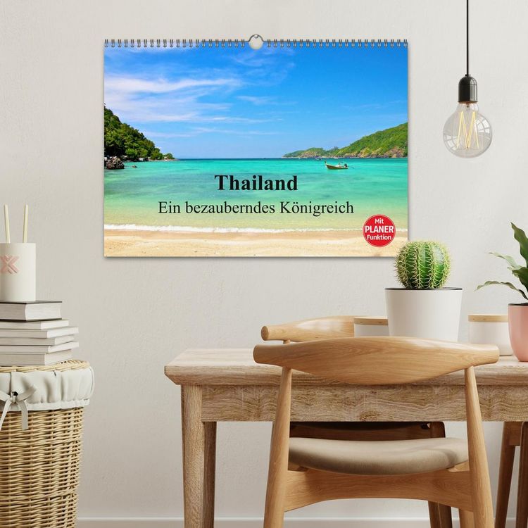Produktbild: Thailand - Ein bezauberndes K&ouml;nigreich (Wandkalender 2026 DIN A3 quer), CALVENDO Monatskalender