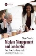 Produktbild: Tarallo, M: Modern Management and Leadership