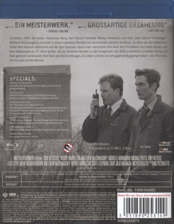 Produktbild: True Detective - Staffel 1 [3 BRs]
