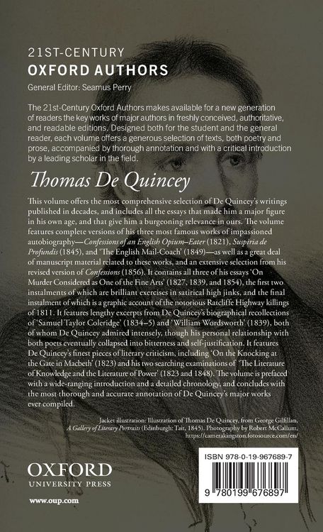 Produktbild: Thomas de Quincey