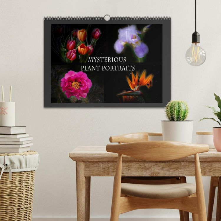 Produktbild: Mysterious plant portraits (Wall Calendar 2026 DIN A3 landscape), CALVENDO 12 Month Wall Calendar