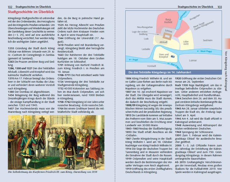 Produktbild: TRESCHER Reisef&uuml;hrer Kaliningrad K&ouml;nigsberg