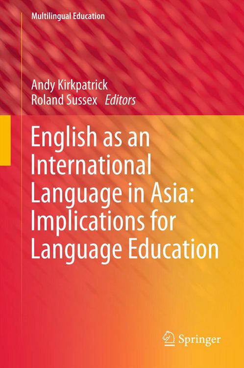Produktbild: English as an International Language in Asia: Implications for Language Education