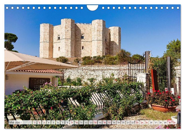 Produktbild: Faszinierendes Apulien (Wandkalender 2026 DIN A4 quer), CALVENDO Monatskalender