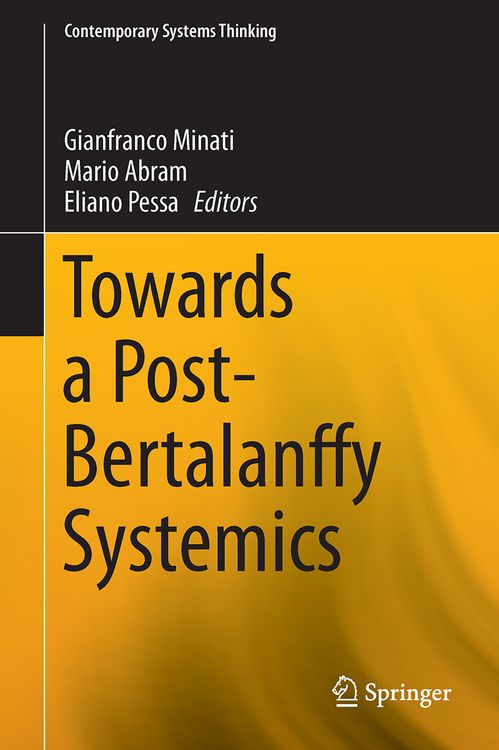 Produktbild: Towards a Post-Bertalanffy Systemics