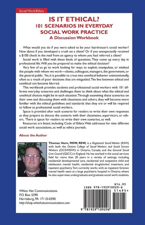 Produktbild: Is It Ethical? 101 Scenarios in Everyday Social Work Practice