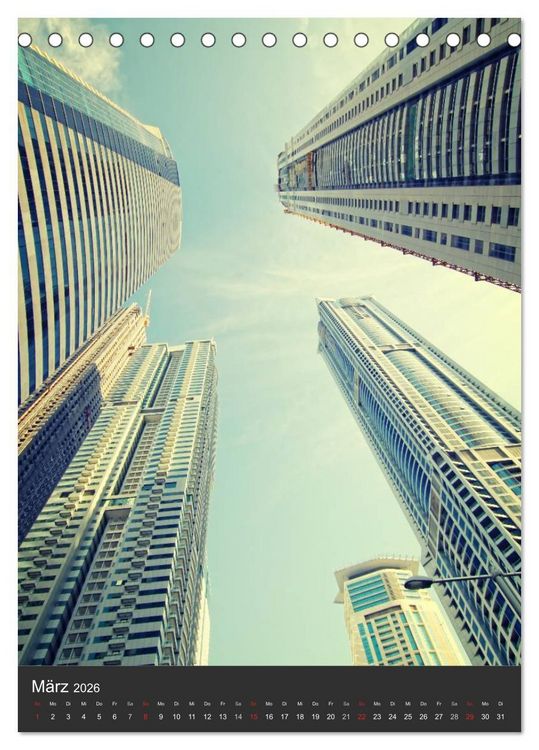Produktbild: Dubai (Tischkalender 2026 DIN A5 hoch), CALVENDO Monatskalender