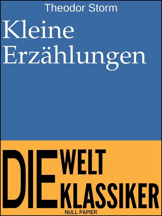Produktbild: Kleine Erz&auml;hlungen