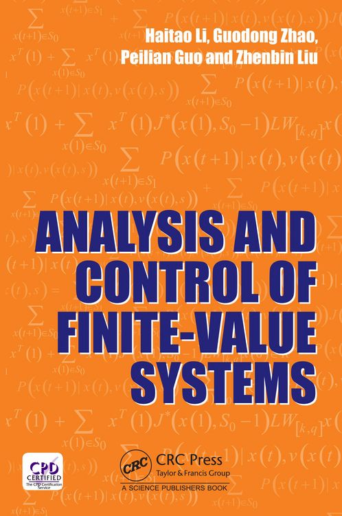 Produktbild: Analysis and Control of Finite-Valued Systems