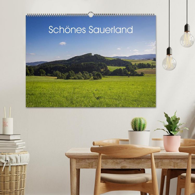 Produktbild: Sch&ouml;nes Sauerland (Wandkalender 2026 DIN A2 quer), CALVENDO Monatskalender