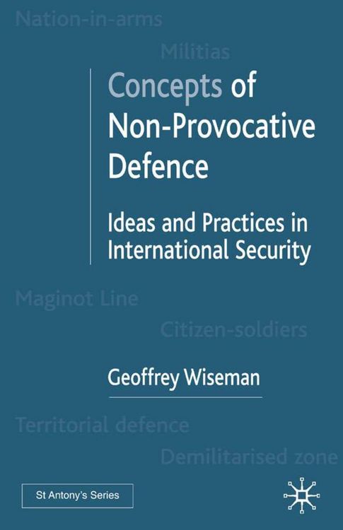 Produktbild: Concepts of Non-Provocative Defence