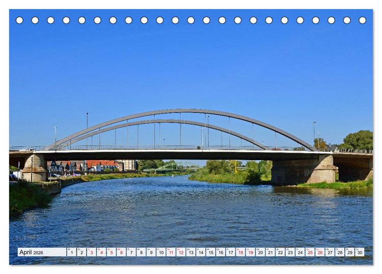 Produktbild: Die alte Stadt MINDEN (Tischkalender 2026 DIN A5 quer), CALVENDO Monatskalender