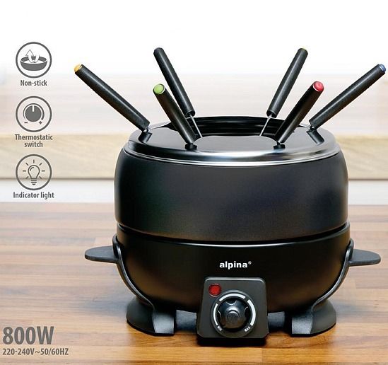 Produktbild: ALPINA Fondue-Set, 230V 2,3L