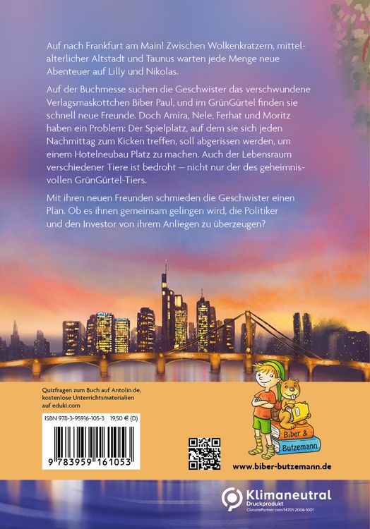 Aufregung im GrünGürtel - Lilly und Nikolas in Frankfurt am Main