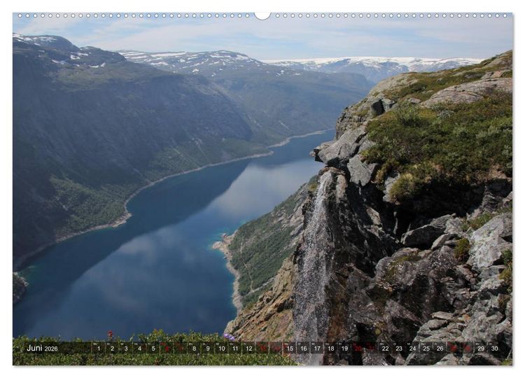 Produktbild: Norwegen 2026 - Im Land der Fjorde, Fjelle und Trolle (hochwertiger Premium Wandkalender 2026 DIN A2 quer), Kunstdruck in Hochglanz