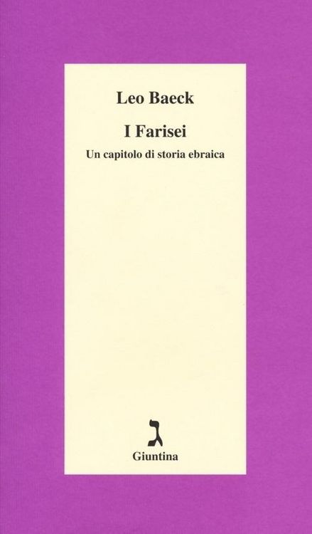 Produktbild: I farisei. Un capitolo di storia ebraica