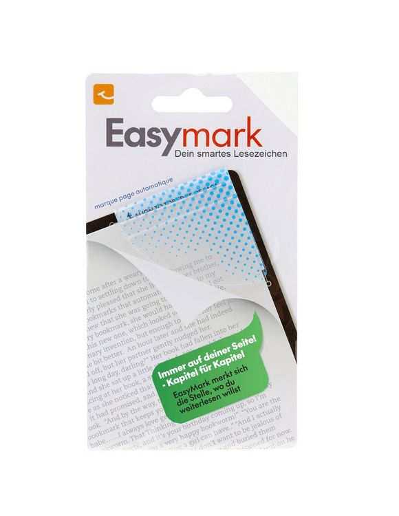Produktbild: Easymark Blue Dots - Dein smartes Magnet-Lesezeichen