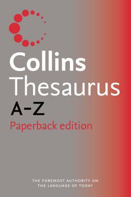 Produktbild: Collins Paperback Thesaurus A-Z