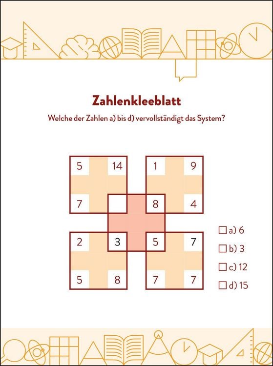 Produktbild: Der ultimative R&auml;tselblock &ndash; IQ-R&auml;tsel f&uuml;r zwischendurch