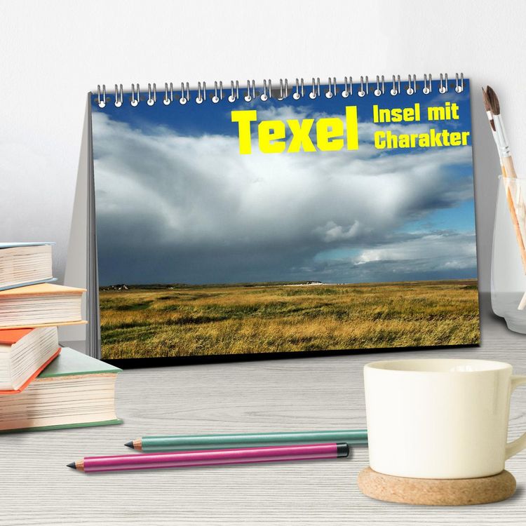 Produktbild: Texel Insel mit Charakter (Tischkalender 2026 DIN A5 quer), CALVENDO Monatskalender