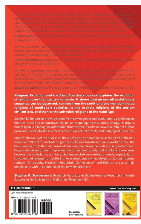Produktbild: Religious Evolution and the Axial Age