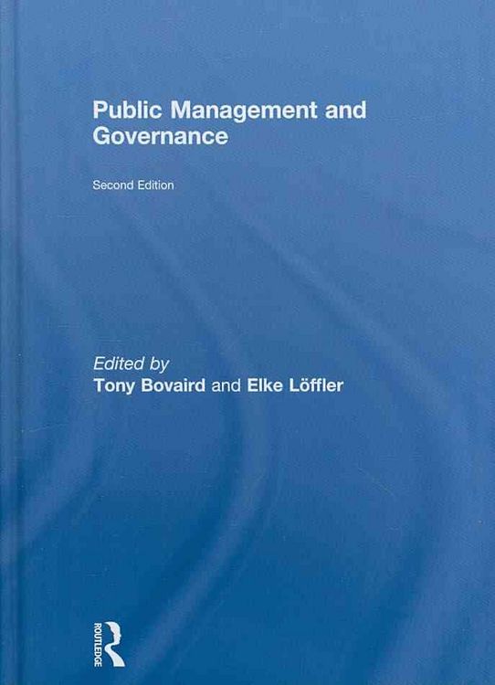 Produktbild: Public Management and Governance