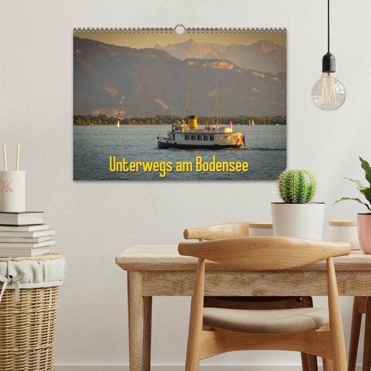 Produktbild: Unterwegs am Bodensee (Wandkalender 2026 DIN A3 quer), CALVENDO Monatskalender
