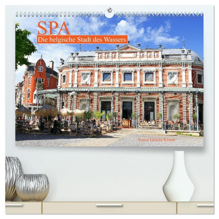 Produktbild: SPA - Die belgische Stadt des Wassers (hochwertiger Premium Wandkalender 2026 DIN A2 quer), Kunstdruck in Hochglanz