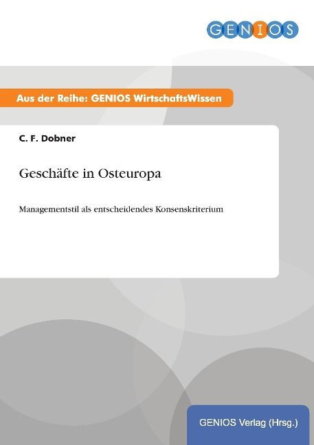 Produktbild: Gesch&auml;fte in Osteuropa