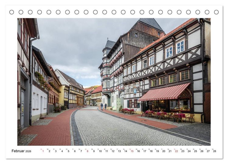 Produktbild: Stolberg im Harz (Tischkalender 2026 DIN A5 quer), CALVENDO Monatskalender