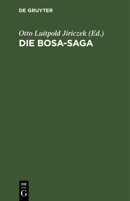 Produktbild: Die Bosa-Saga