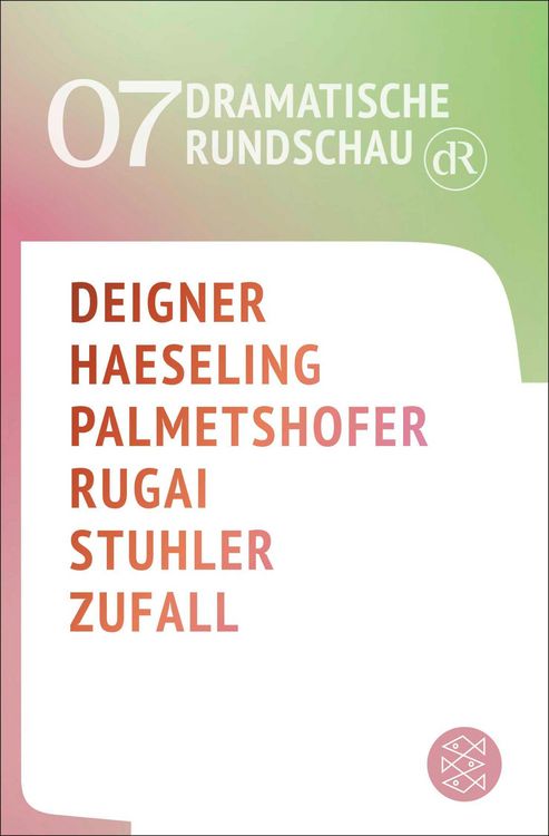 Produktbild: Dramatische Rundschau 07