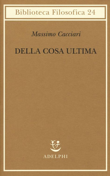 Produktbild: Della cosa ultima