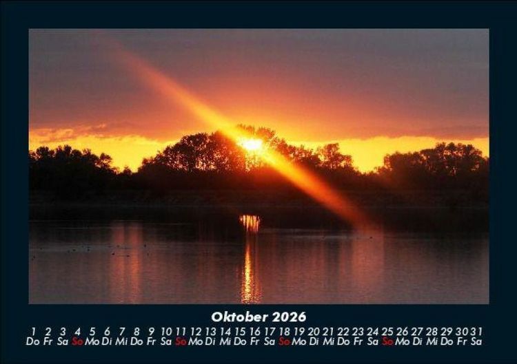 Produktbild: Die Seen der Erde 2026 Fotokalender DIN A5