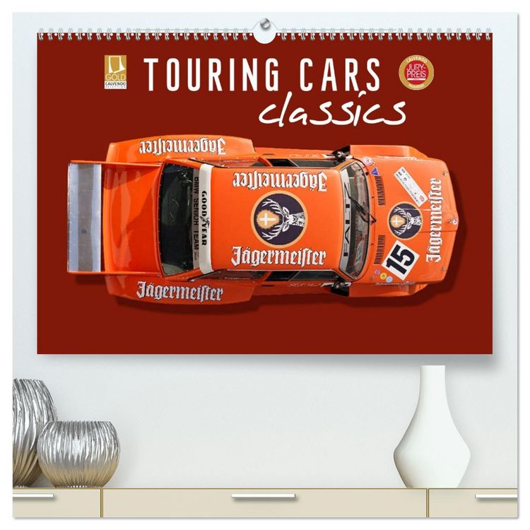 Produktbild: Tourenwagen Classics (hochwertiger Premium Wandkalender 2026 DIN A2 quer), Kunstdruck in Hochglanz