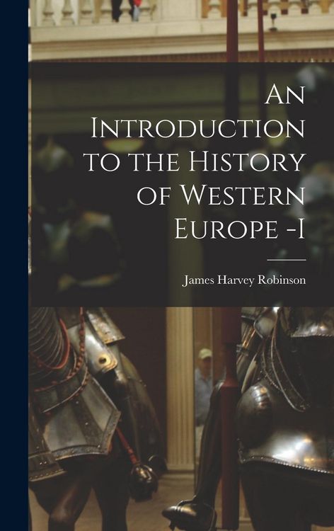 Produktbild: An Introduction to the History of Western Europe -I