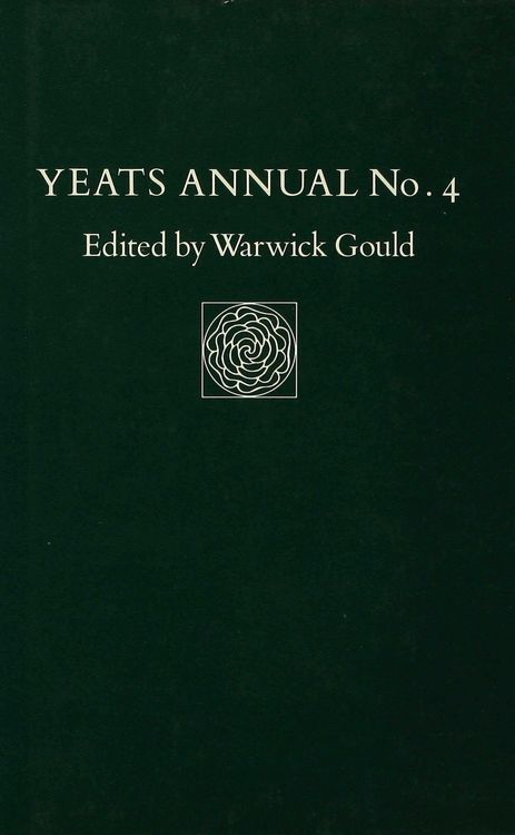 Produktbild: Yeats Annual No 4