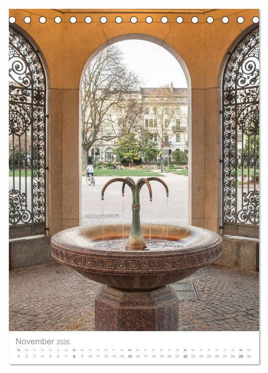 Produktbild: Mein Wiesbaden (Tischkalender 2026 DIN A5 hoch), CALVENDO Monatskalender