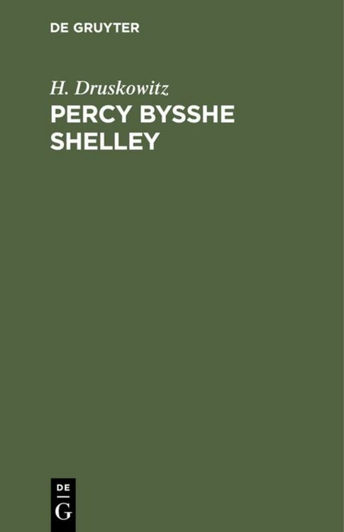 Produktbild: Percy Bysshe Shelley